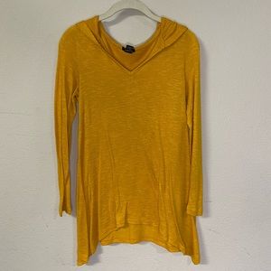 Mustard Tunic with Hood